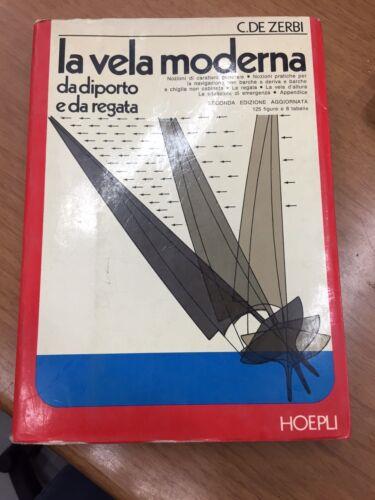 La vela moderna da diporto e da regata - C. De Zerbi - copertina