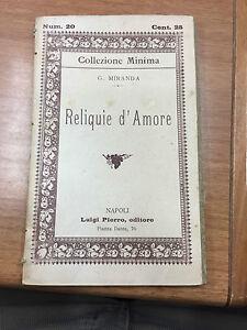 Relique d'Amore - Gaetano Miranda - copertina
