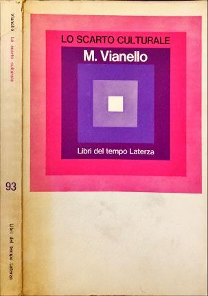 Lo scarto culturale - Mino Vianello - copertina