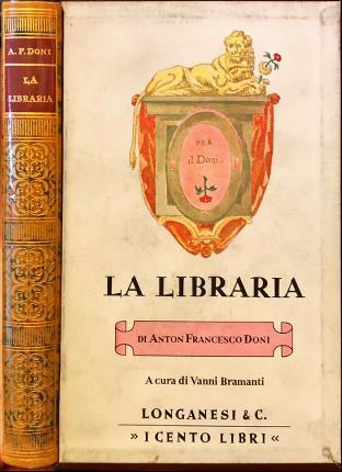 libraria - Anton Francesco Doni - copertina