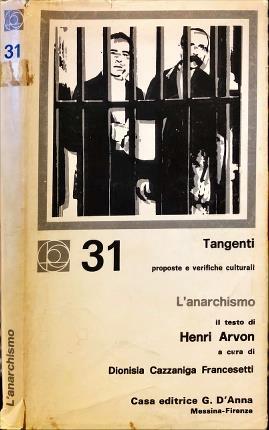 L' anarchismo - Henri Arvon - copertina