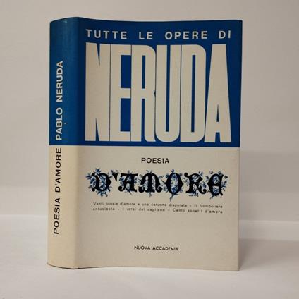 Poesia d'amore - Pablo Neruda - copertina