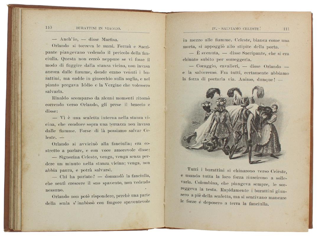 Burattini In Viaggio. Libro Per Ragazzi Con 20 Vignette Di C. Sarri