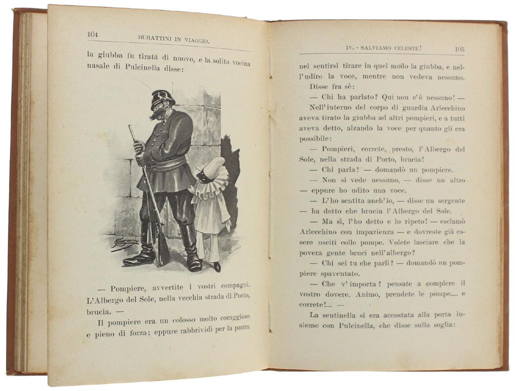 Burattini In Viaggio. Libro Per Ragazzi Con 20 Vignette Di C. Sarri