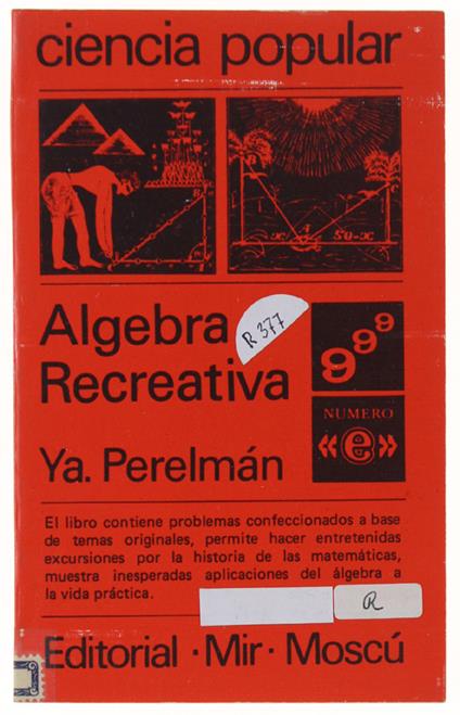 Algebra Recreativa - copertina