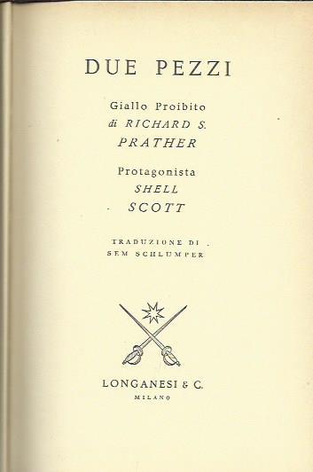 Due pezzi - Richard S. Prather - copertina