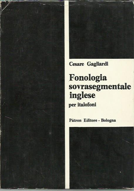 Fonologia sovrasegmentale inglese per italofoni - copertina