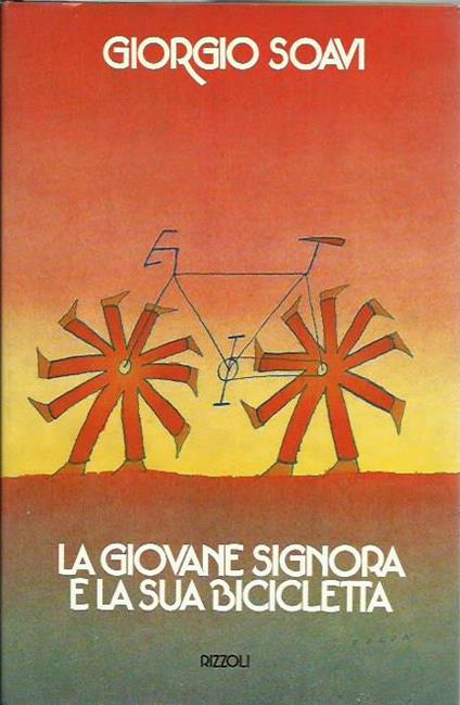 giovane signora e la sua bicicletta - Giorgio Soavi - copertina
