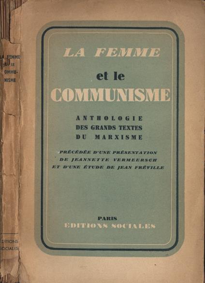 La femme et le communisme - copertina