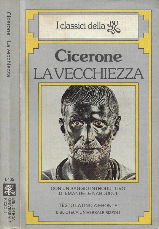 La vecchiezza - M. Tullio Cicerone - copertina