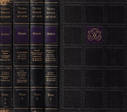 Théatre - Alfred de Musset - copertina