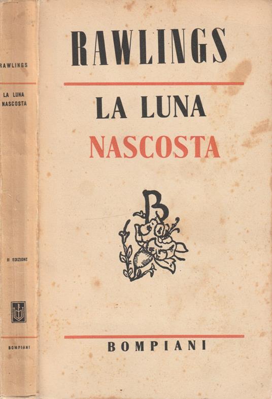 La luna nascosta - Marjorie K. Rawlings - copertina