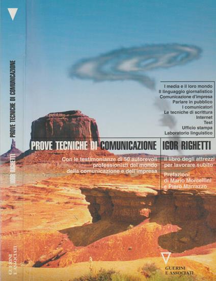 Prove tecniche di comunicazione - Igor Righetti - copertina