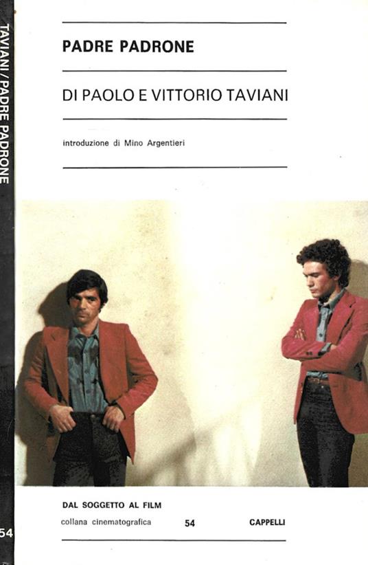 Padre padrone - Paolo E. Taviani - copertina