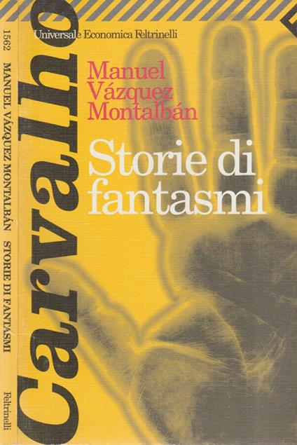 Storie di fantasmi - Manuel Vázquez Montalbán - copertina