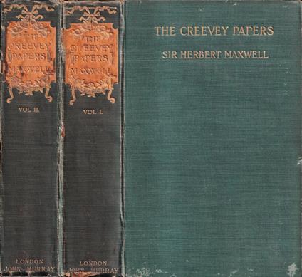 The Creevey papers - copertina