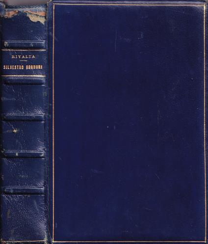 Silvestro Bonduri - copertina