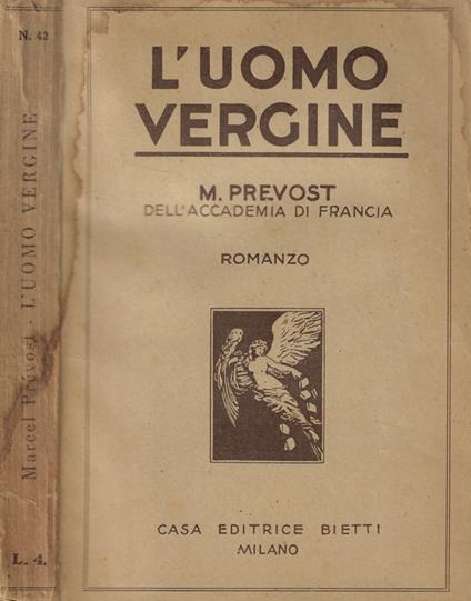 L' uomo vergine - copertina