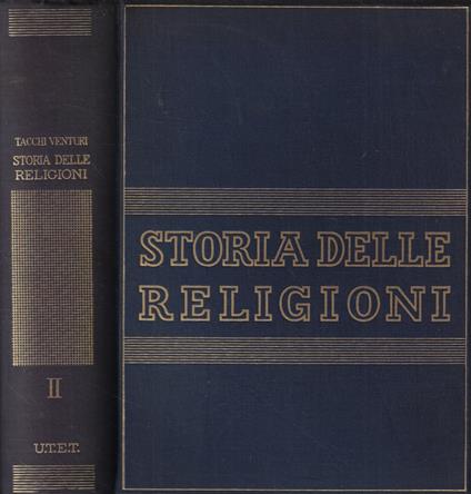 Storia delle religioni Vol. II - copertina