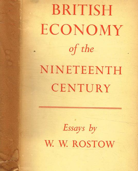 British economy of the nineteenth century - copertina