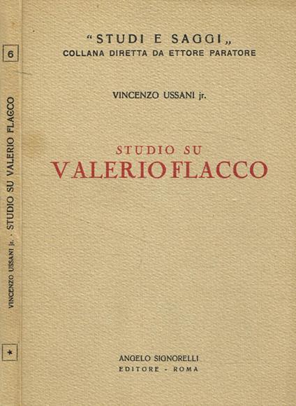 Studio su Valerio Flacco - copertina