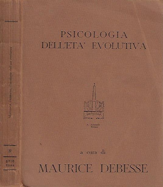 Psicologia dell'età evolutiva - copertina