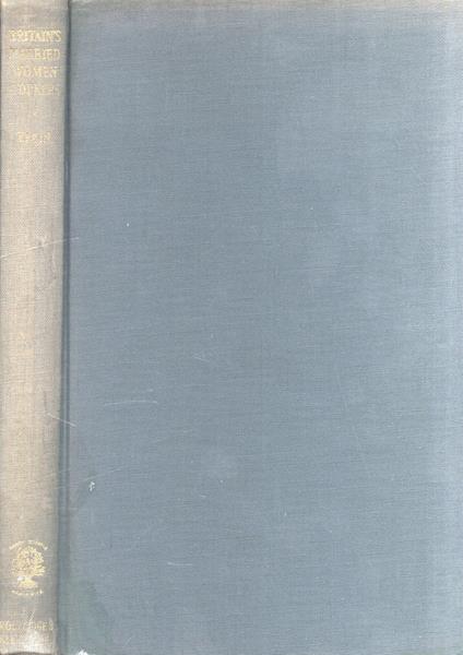 Britain's married women workers - copertina