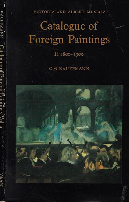 Catalogue of Foreign Paintings II. 1800-1900 - copertina