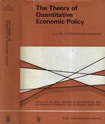 The theory of quantitative economic policy