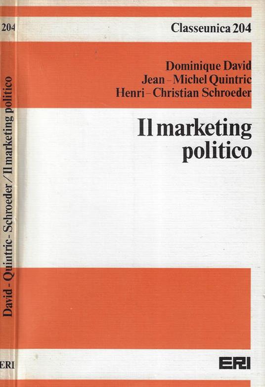Il marketing politico - copertina