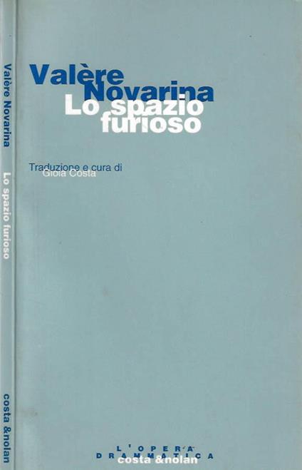 Lo spazio furioso - copertina