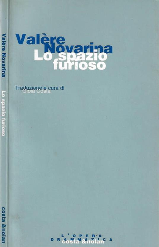 Lo spazio furioso - copertina