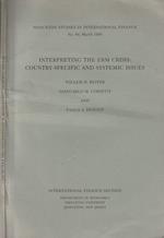 Interpreting the erm crisis: country-specific and systemic issues