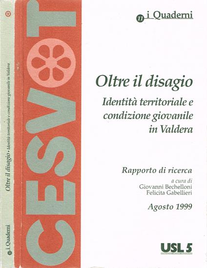 Oltre il disagio - copertina