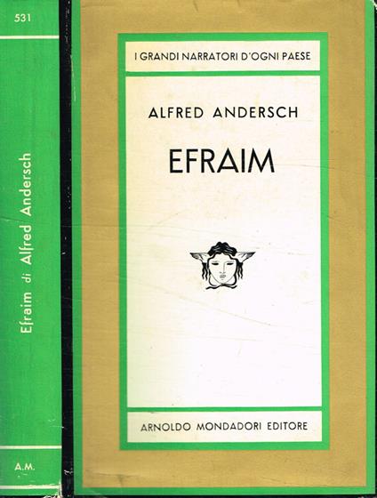 Efraim - Alfred Andersch - copertina