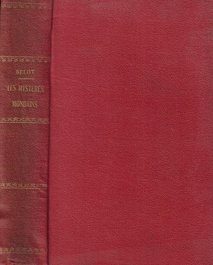 Les mystères mondains - Adolphe Belot - copertina