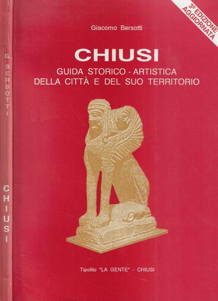 Chiusi - Giacomo Bersotti - copertina