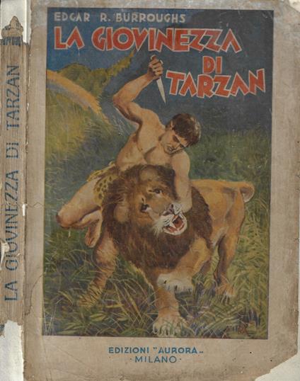 La giovinezza di Tarzan - Edgar R. Burroughs - copertina