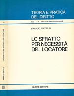 Lo sfratto per necessità del locatore