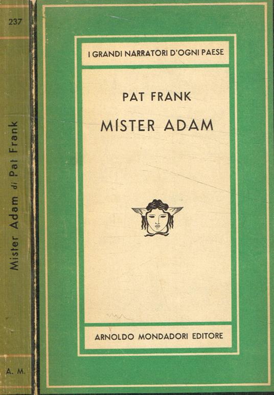 Mister Adam - Pat Frank - copertina