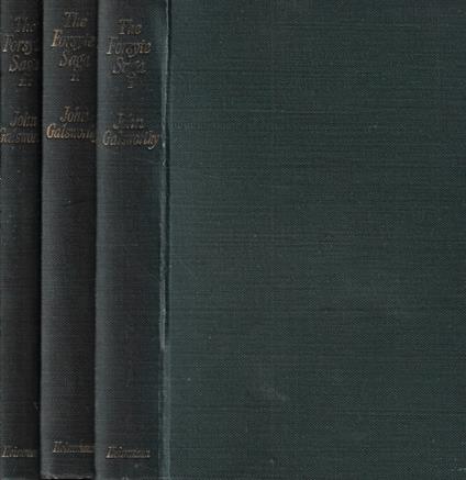 The Forsyte saga - John Galsworthy - copertina