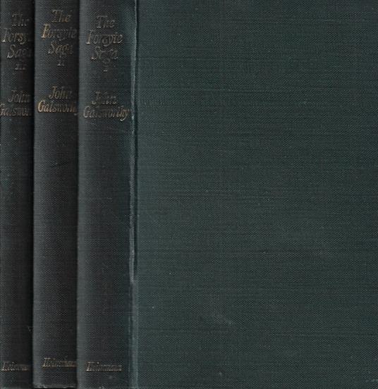 The Forsyte saga - John Galsworthy - copertina