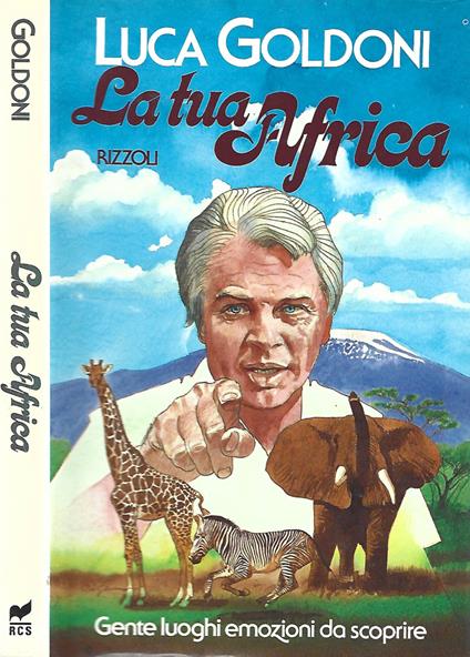 La tua Africa - Luca Goldoni - copertina