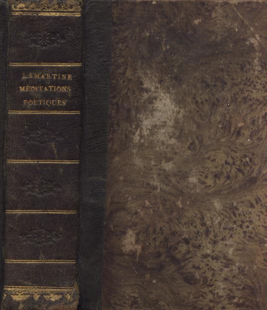 Meditations poetiques - Alphonse de Lamartine - copertina