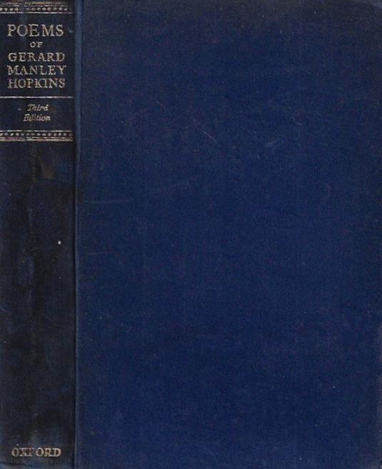 Poems of Gerard Manley Hopkins - Gerard Manley Hopkins - copertina
