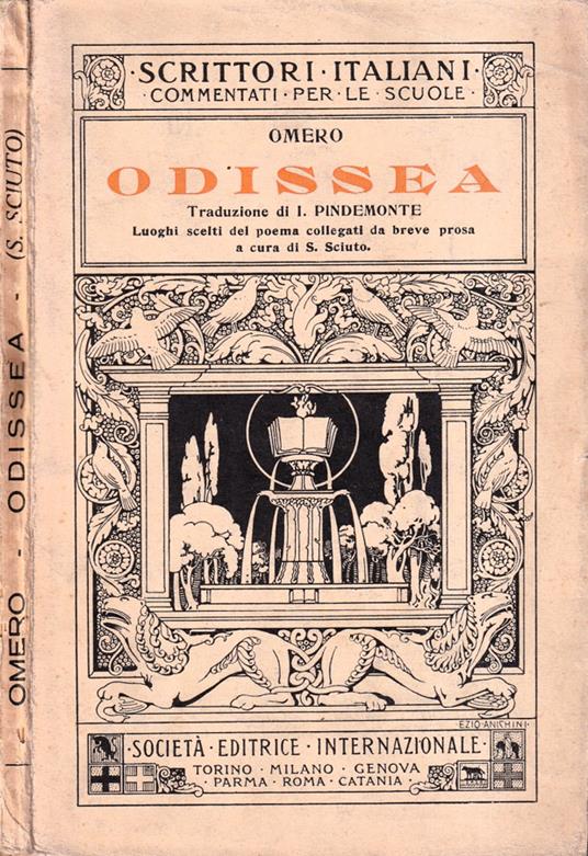 Odissea - Omero - Libro Usato - Società Editrice Internazionale