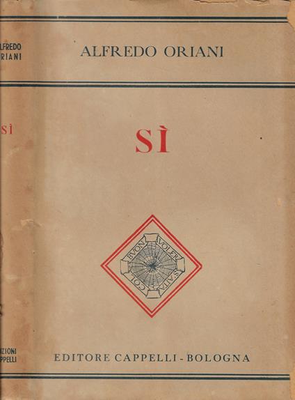 Sì - Alfredo Oriani - copertina