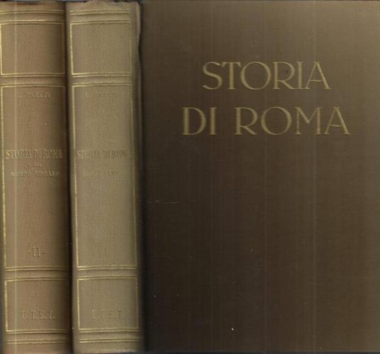 Storia di Roma Vol. I - II - Luigi Pareti - copertina