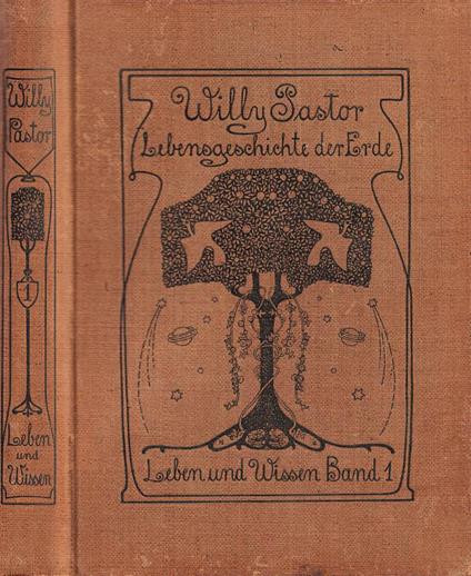 Lebensgeschichte der Erde - Willy Pastor - copertina