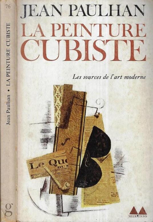 La peinture cubiste - Jean Paulhan - copertina